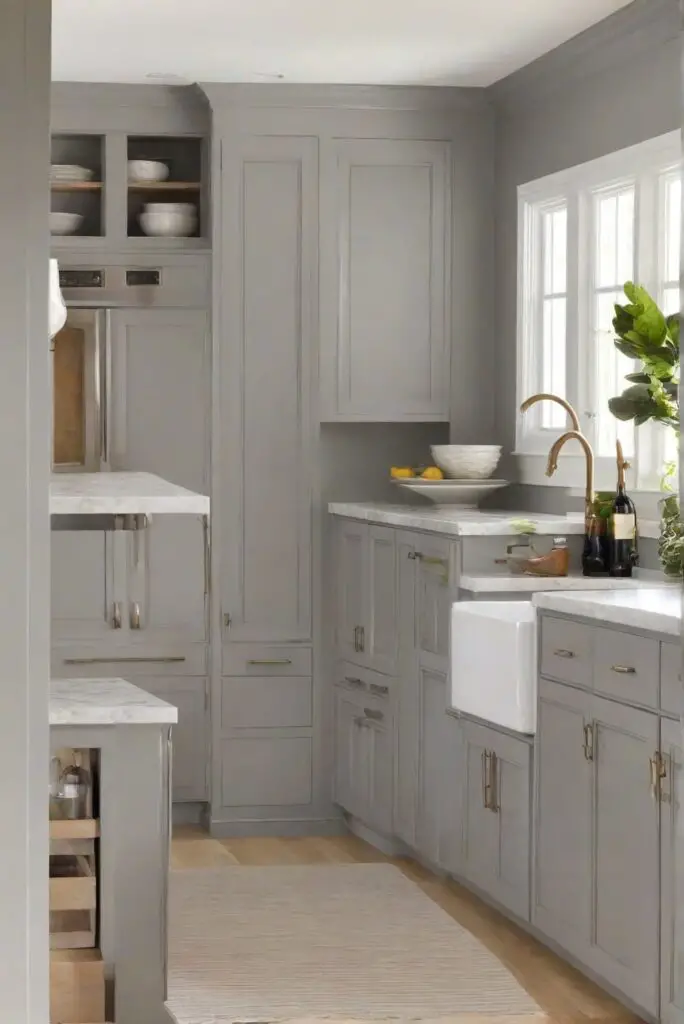 classic gray paint for kitchen, wall paint for kitchen, kitchen wall paint colors, best kitchen wall paint home interior designer, home decor interiors, interior designing, interior design kitchen, living room decor, bedroom interior design, kitchen interior design, interior decorating, wall paint ideas, paint color matching