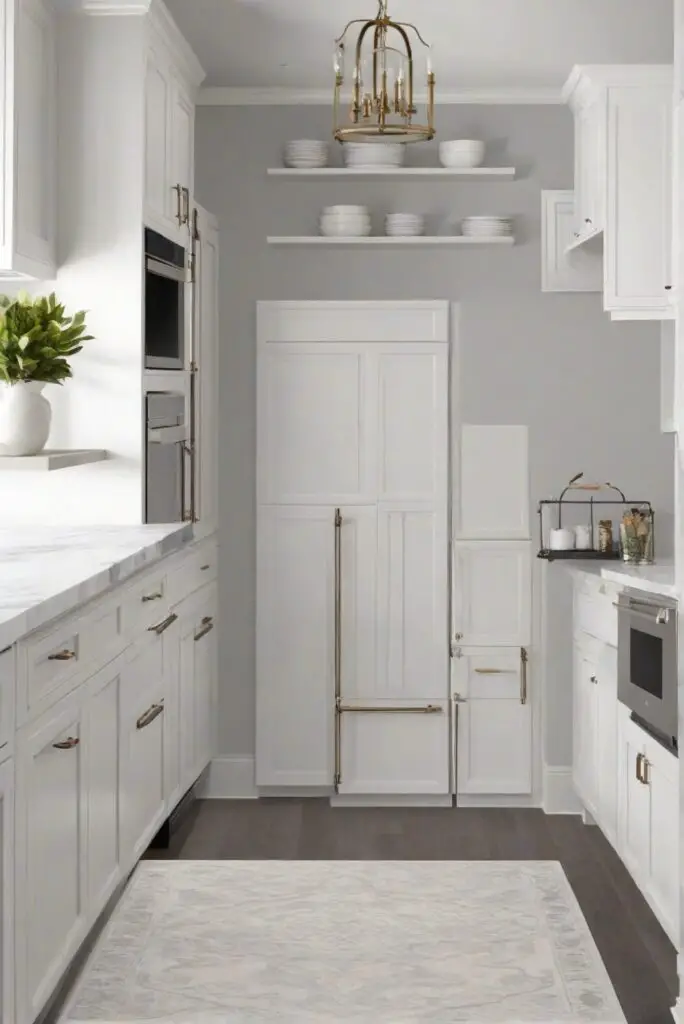 interior design services, kitchen decor, wall paint options, white rug decor