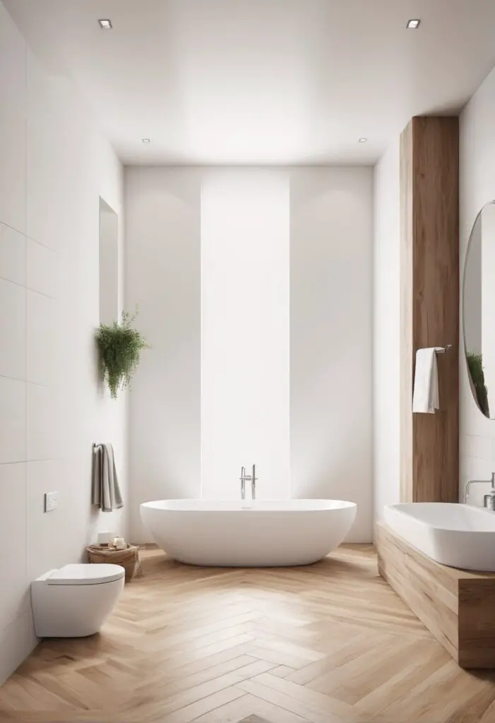 Timeless Elegance: Heavenly White Paint Color for 2024 Bathrooms
