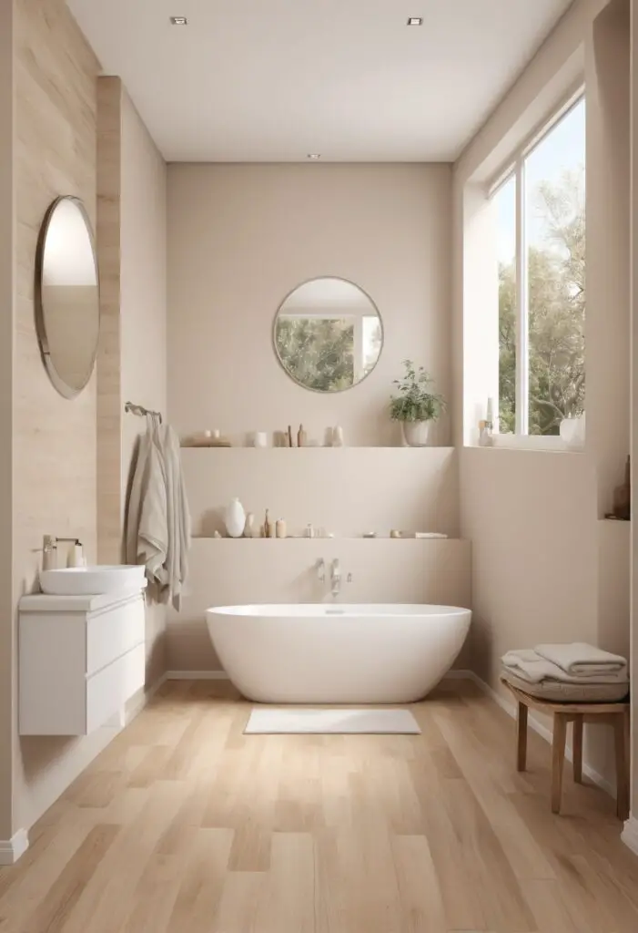 Transform Your Space: Modern Bathrooms Shine with Crème Paint in 2024