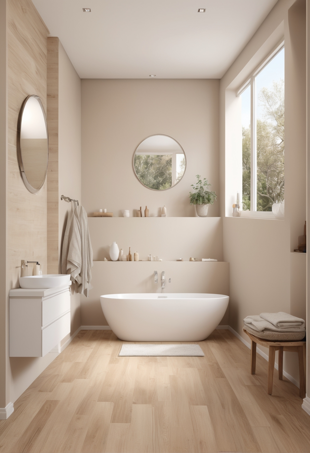 Transform Your Space: Modern Bathrooms Shine with Crème Paint in 2024