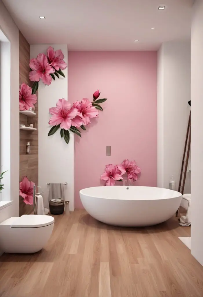 Transform Your Bathroom Oasis: Azalea Flower Paint Color for 2024