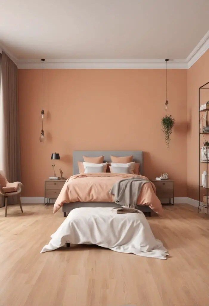 Transform Your Bedroom Oasis: Introducing Avid Apricot Paint for 2024