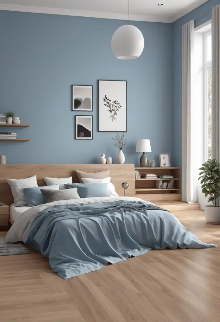 Modernize Your Bedroom Sanctuary with Minor Blue Paint: 2024's Top Choice