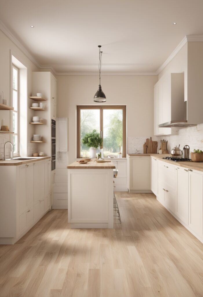 Make a Statement in Your Kitchen: 2024's Restoration Ivory Paint Color