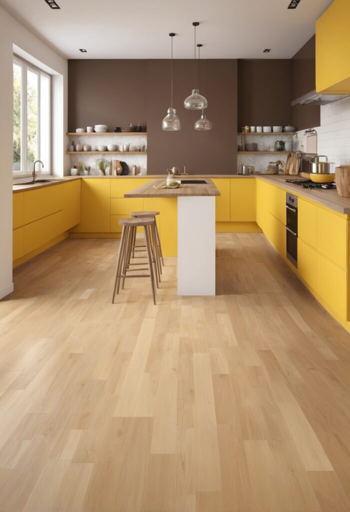 Sunny Vibes: Transform Your Kitchen with 2024's Glad Yellow Paint