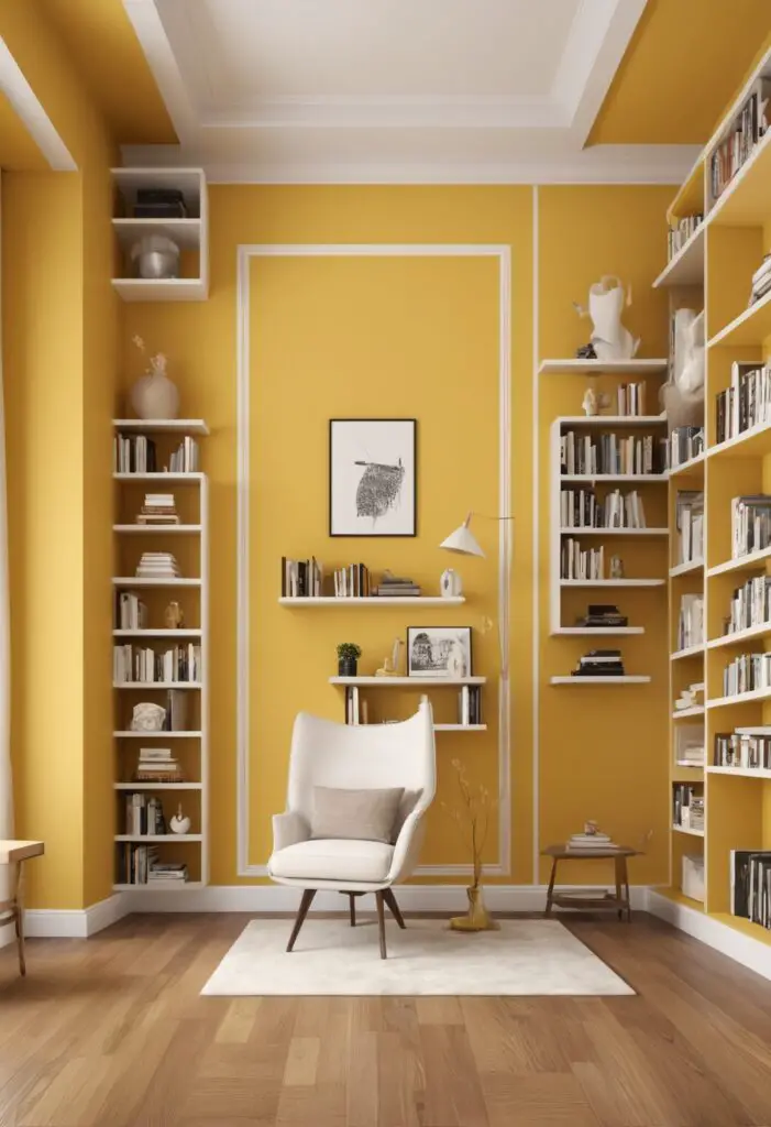 Invigorate Your Reading Space: Introducing Glad Yellow Paint for 2024