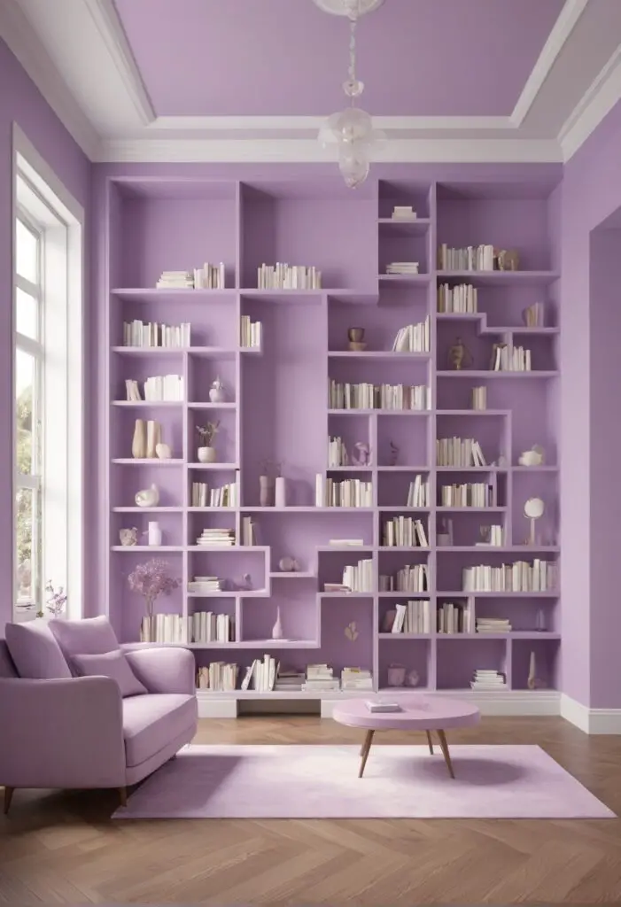 Transform Your Library Experience: Euphoric Lilac Paint for 2024