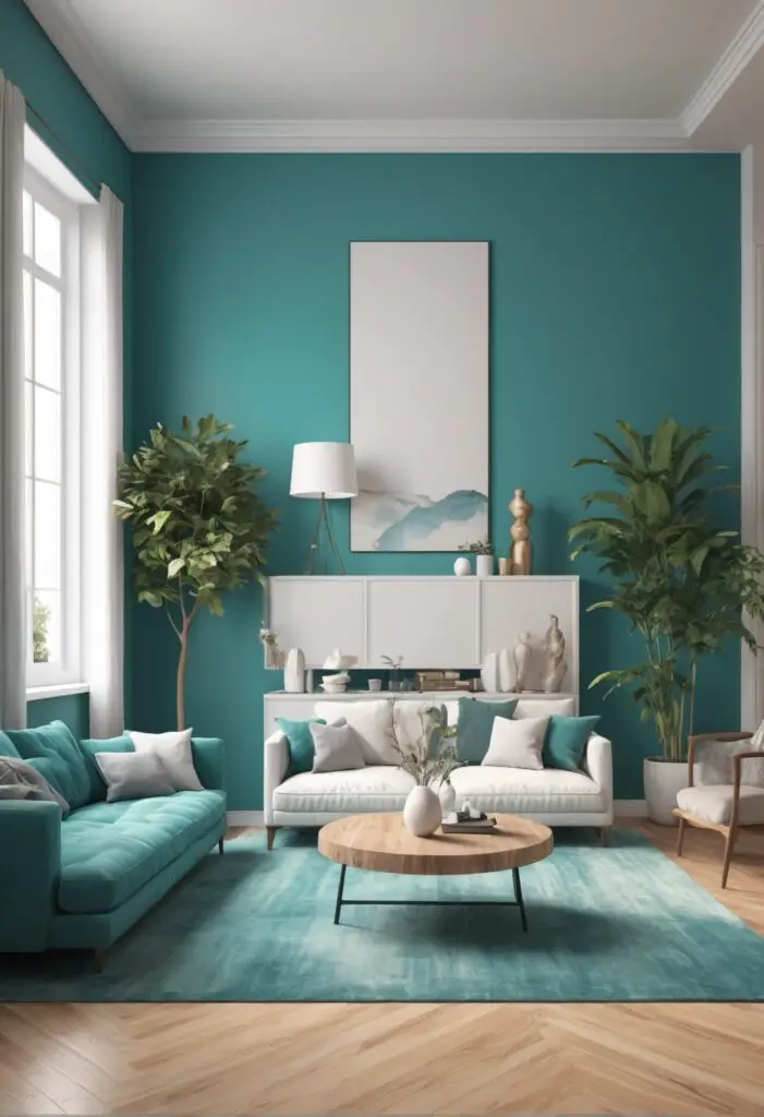 Transform Your Space: Tantalizing Teal Paint for Modern Rooms in 2024