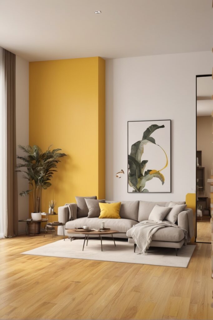 Sunshine Inside: Welcome 2024's Glad Yellow Paint into Modern Rooms