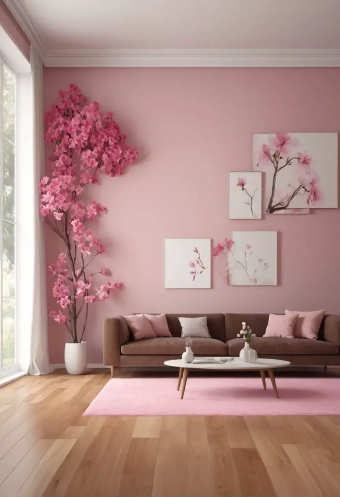Innovate Your Interior Design with 2024's Azalea Flower Paint Trend