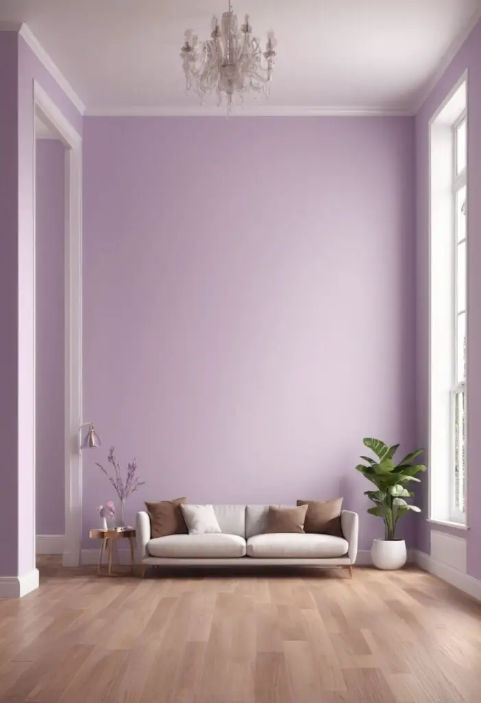 Elevate Your Home: Introducing 2024's Euphoric Lilac Paint for Modern Rooms