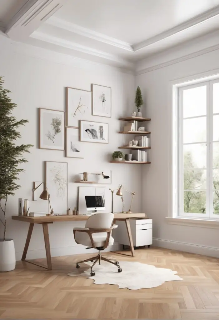 Pure Serenity: Embrace 2024's Heavenly White Paint for Modern Offices