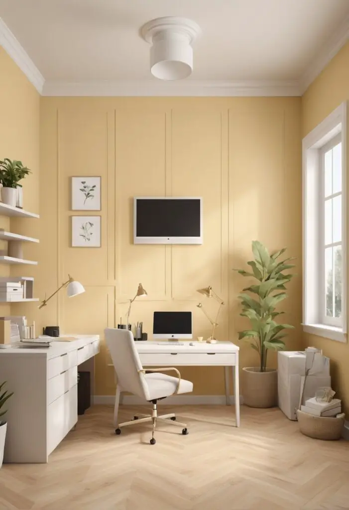 A Taste of Sunshine: Brighten Your Workday with Banana Cream Paint for 2024