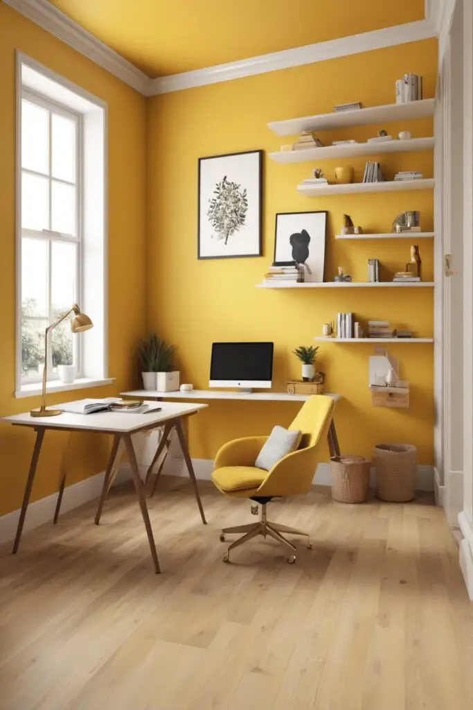Illuminate Your Workspace: Embrace 2024's Glad Yellow Paint