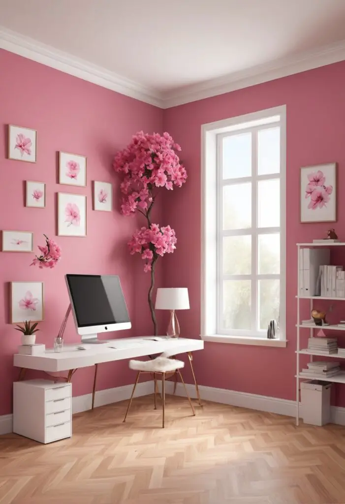 Blooming Brilliance: Azalea Flower Paint Transforms Modern Offices in 2024