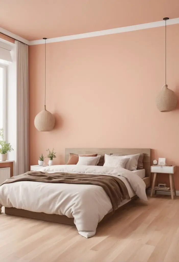 Transform Your Bedroom with the 2024 Trend: Cosmetic Peach Paint