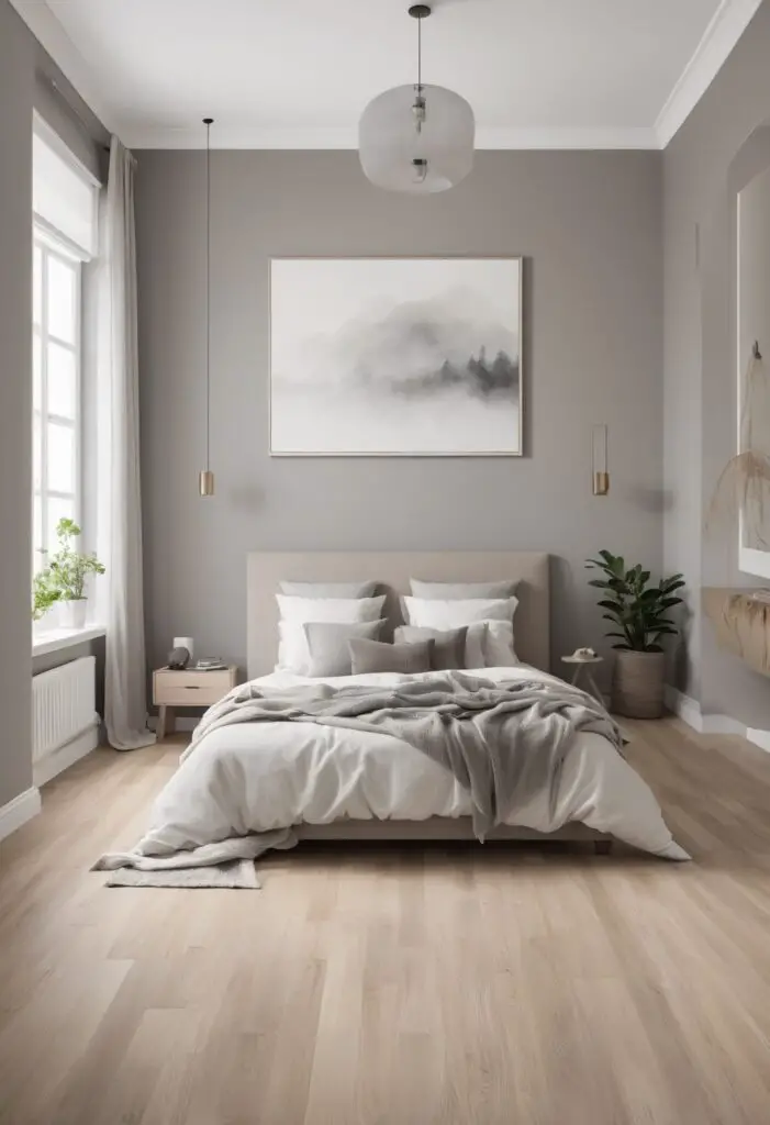 Embrace Tranquility: 2024's Morning Fog Paint Color for Your Bedroom