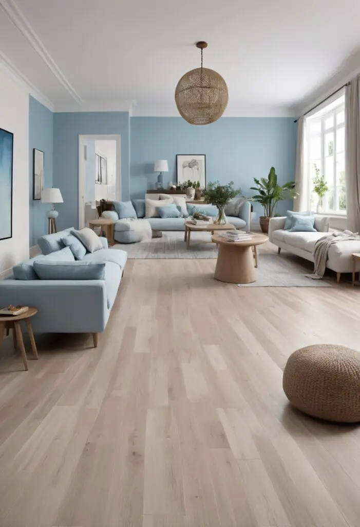 Serene Sophistication: Elevate Your Room with 2024's Blissful Blue Paint