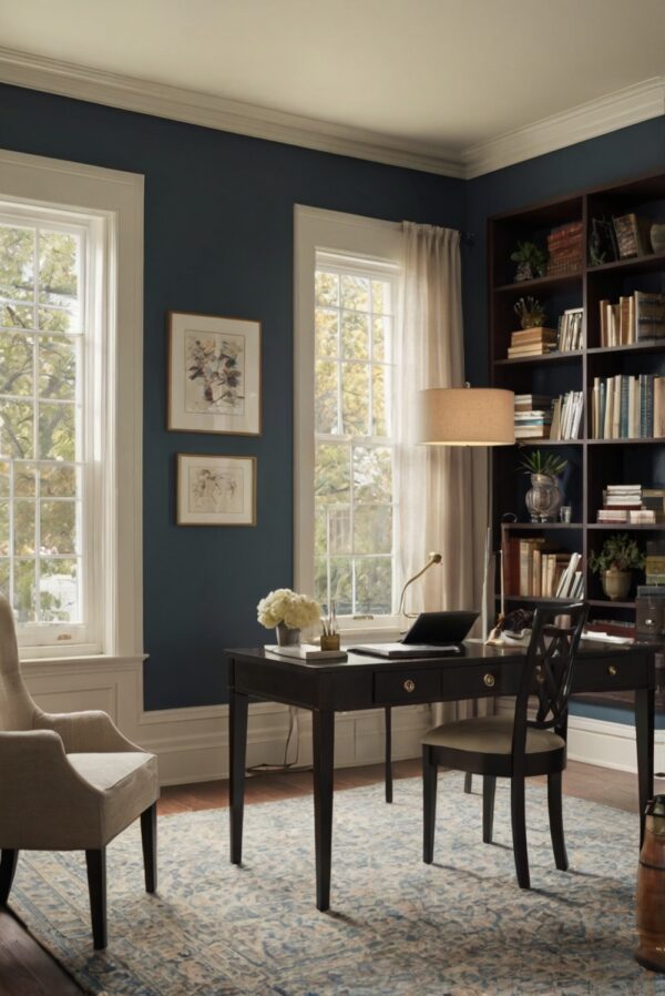 Do you prefer a light or dark color palette for your home office ...