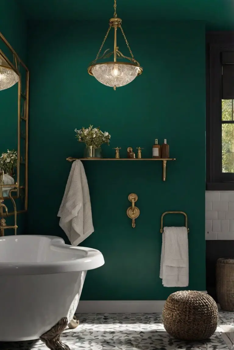 Is Billiard Green (SW 0015) Wall paint good for Bathroom [2024] Best ...