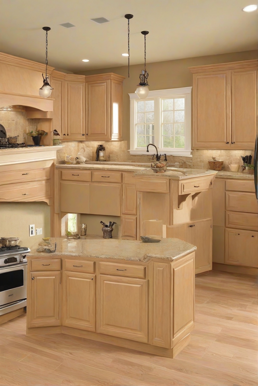 Is CANVAS TAN (SW 7531) wall paint good for Kitchen with oak wood ...