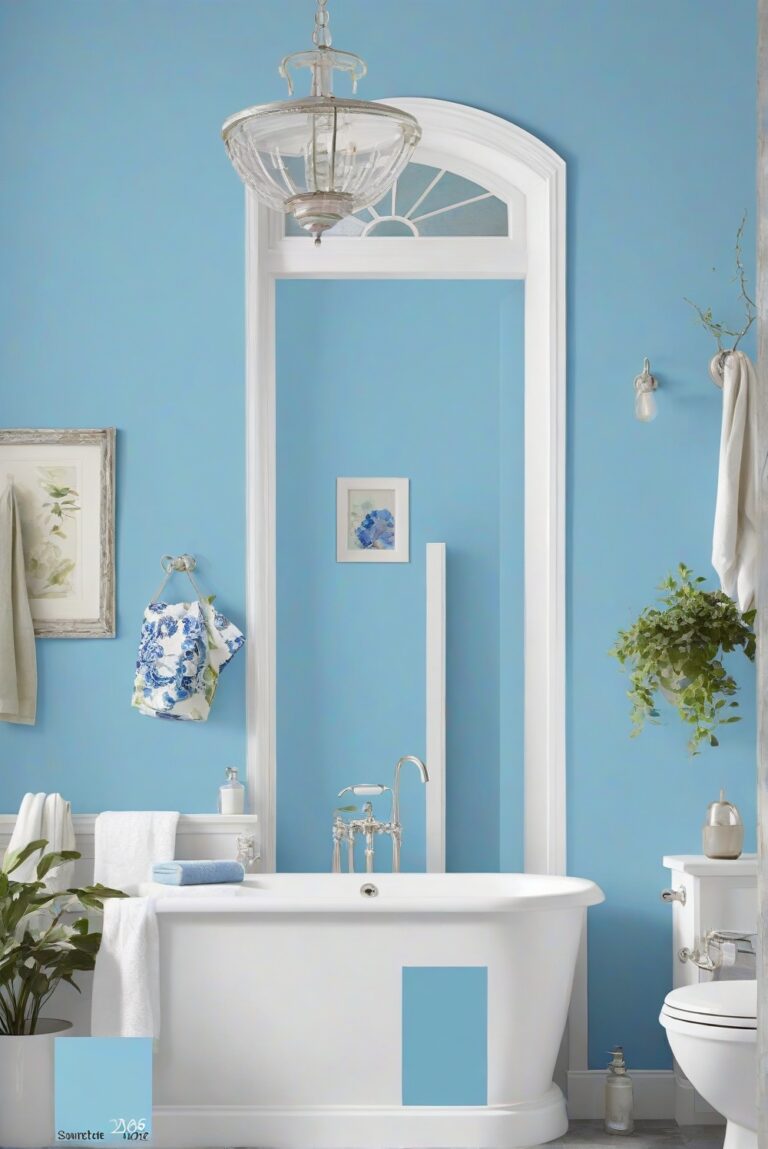 Is Hyper Blue (SW 6965) Wall paint good for Bathroom [2024] Best Guide ...