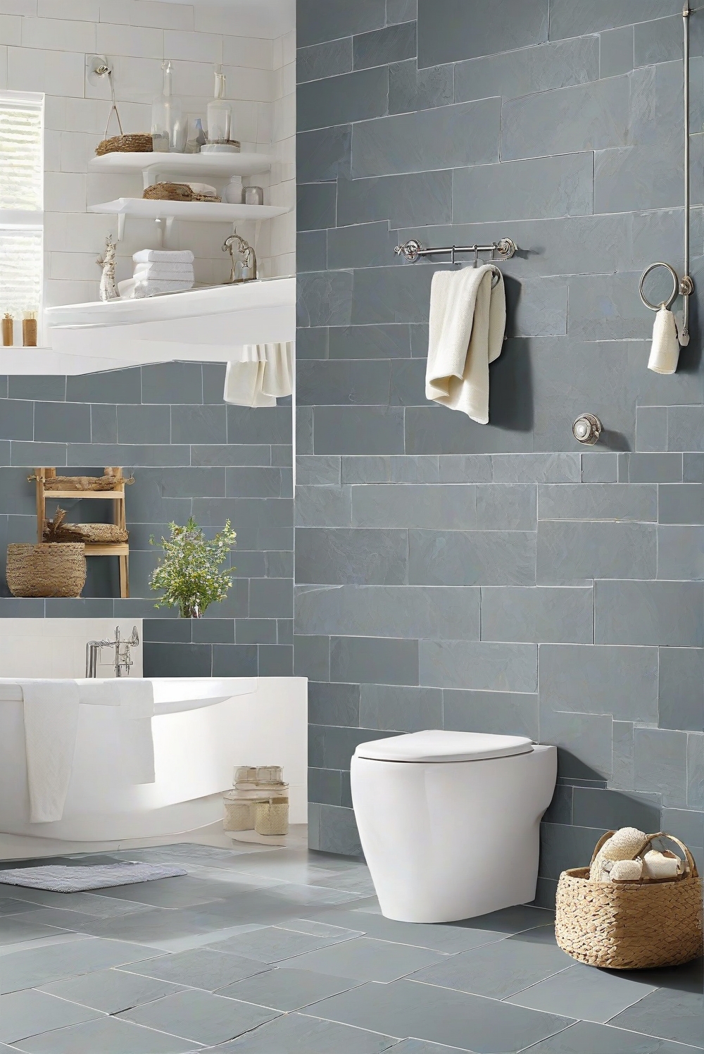 Is Slate Tile (SW 7624) Wall paint good for Bathroom [2024] Best Guide ...