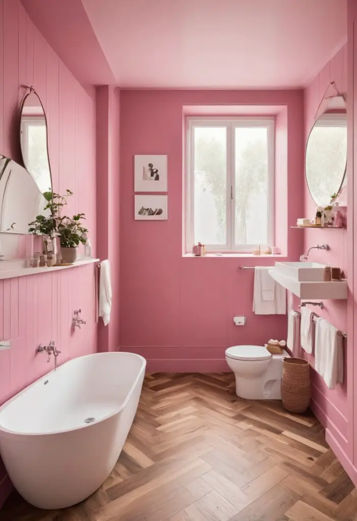 Revamp Your Space: Jaipur Pink Paint for Modern Bathrooms 2024