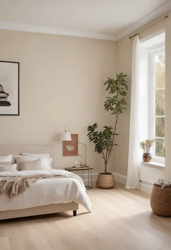 Create a Tranquil Retreat: Ionic Ivory Paint for 2024 Bedrooms