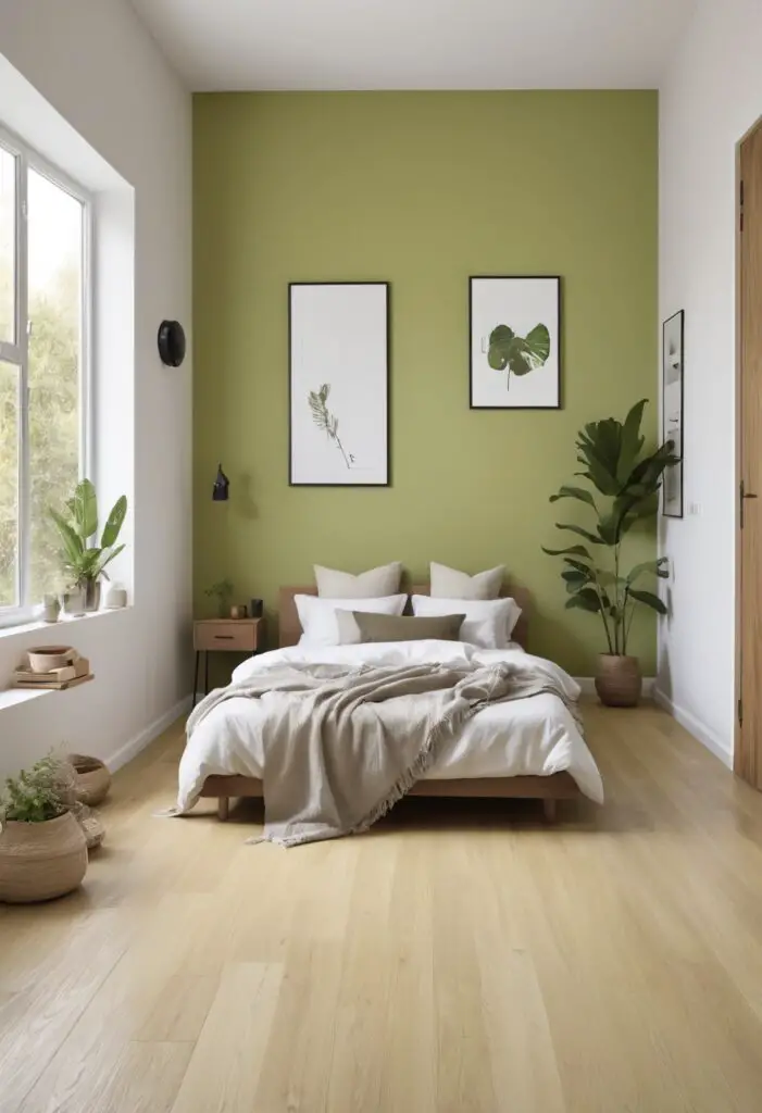 Transform Your Bedroom: Embrace 2024's Kiwi Paint for a Modern Look