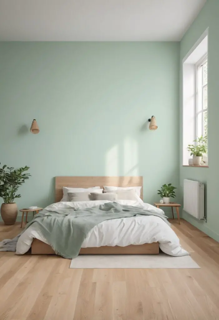 Fresh and Modern: Lighter Mint Paint for Your 2024 Bedroom