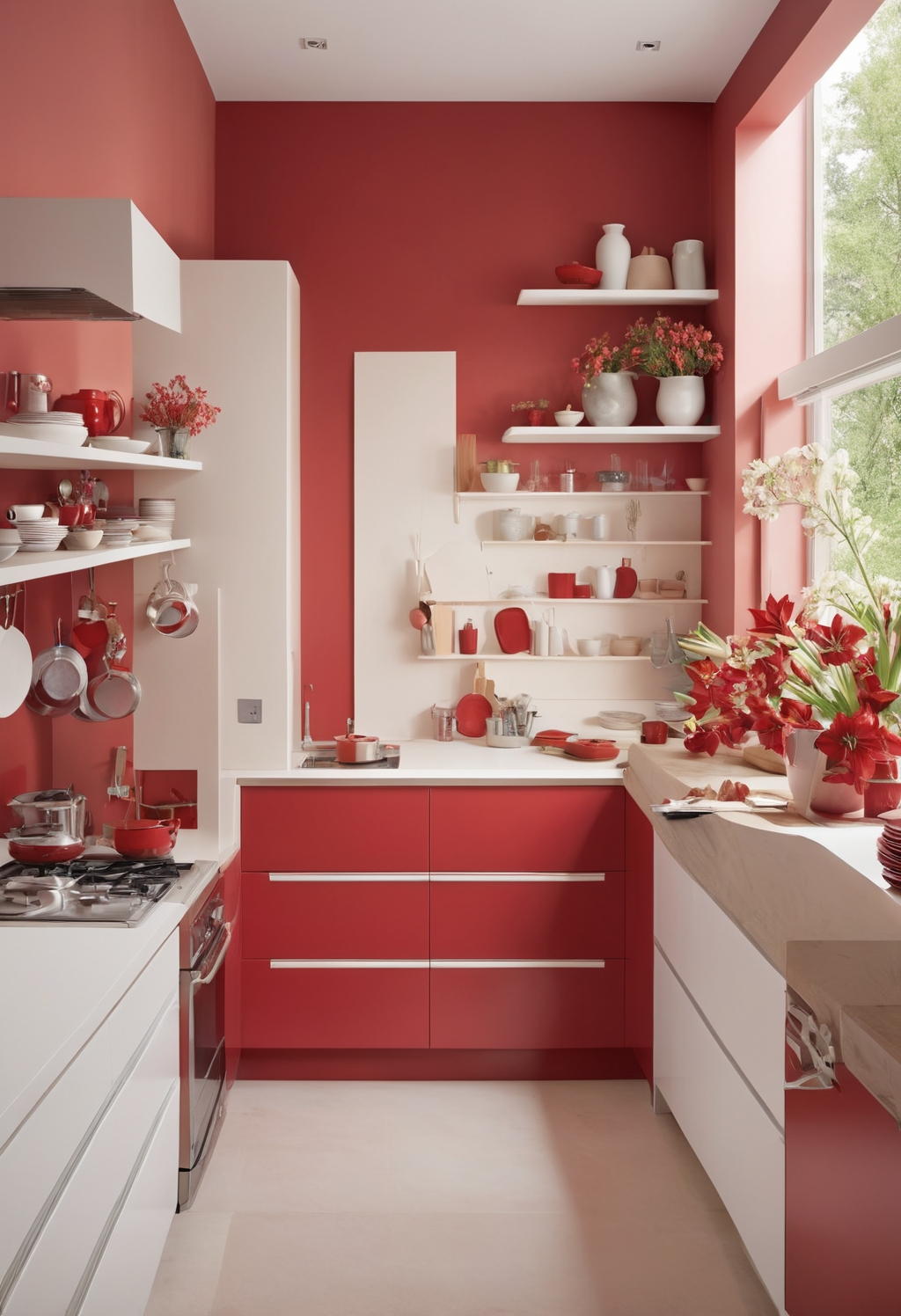 Revamp Your Culinary Space with 2024's Chic Amaryllis Paint Color ...