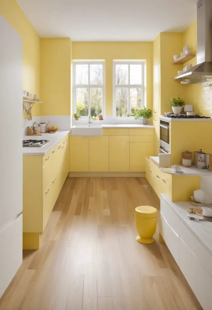 Fresh and Modern: Lemon Twist Paint for Your Kitchen in 2024