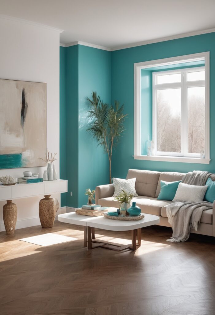 Modernize Your Interiors: Embrace Holiday Turquoise Paint Trends for 2024