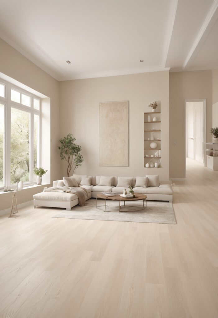 Creating Serenity: Modern Spaces with Intricate Ivory Paint in 2024