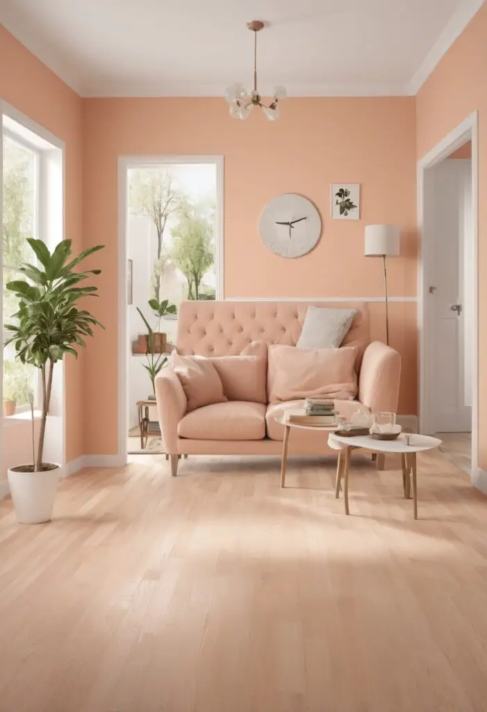 Bring Harmony to Your Home: Neighborly Peach Paint for 2024
