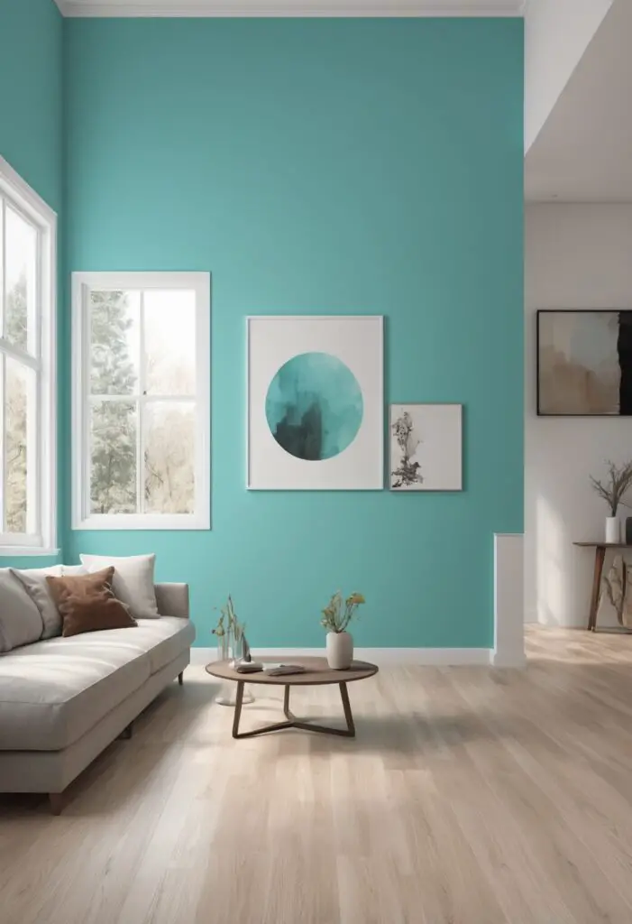 Revitalize Your Space: 2024's Nifty Turquoise Paint for Modern Rooms