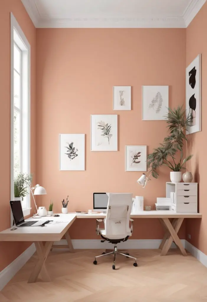 Elevate Your Workspace: Embracing 2024's Certain Peach Paint