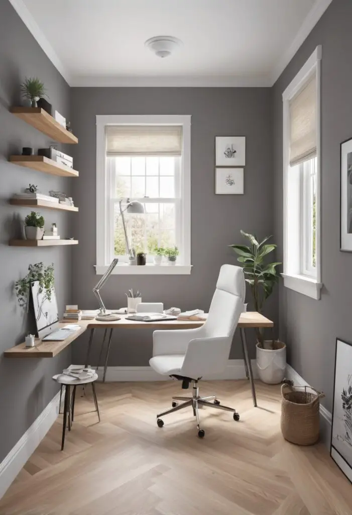 Efficiency meets Elegance: Ellie Gray Paint Trends for 2024 Offices