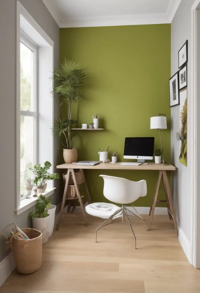 Revitalize Your Workspace: Kiwi Paint Color for Modern Offices in 2024