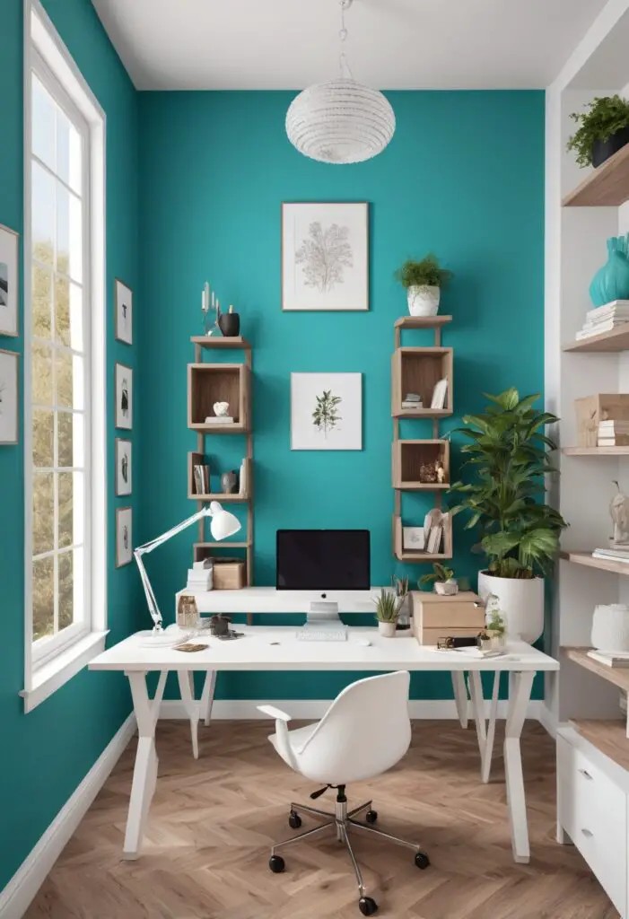 Refreshing Your Workspace: Nifty Turquoise Paint Ideas for 2024