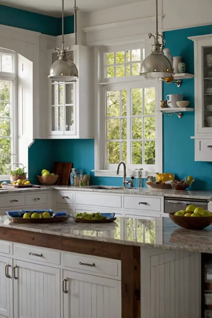 white kitchen design, colorful kitchen decor, kitchen color scheme, modern kitchen interior