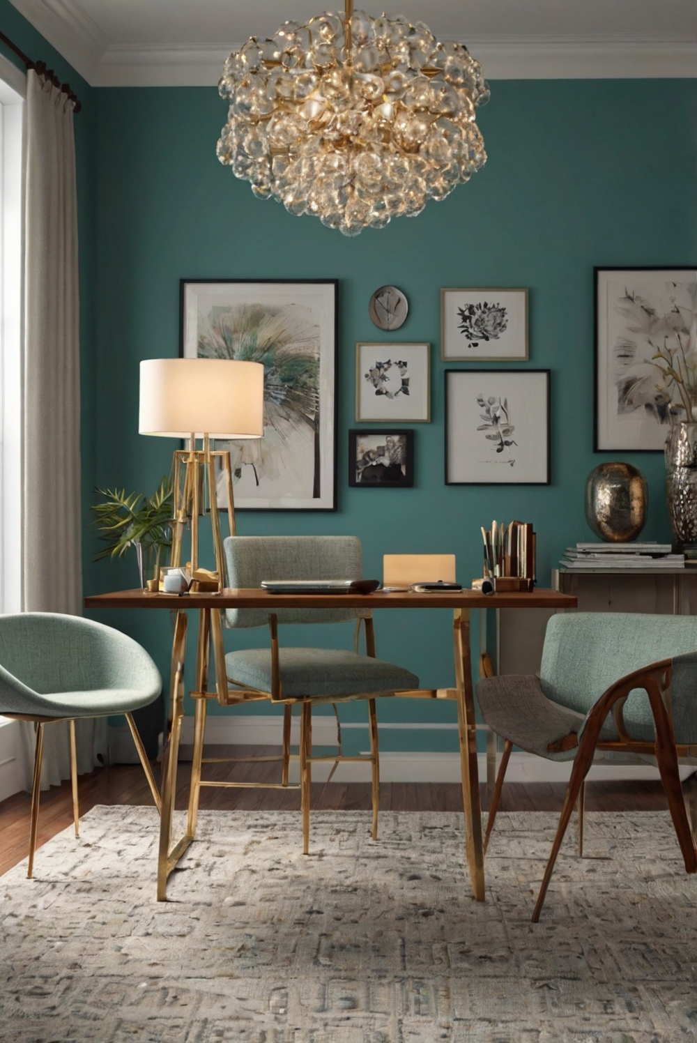 How do you incorporate trendy colors into your home office design ...