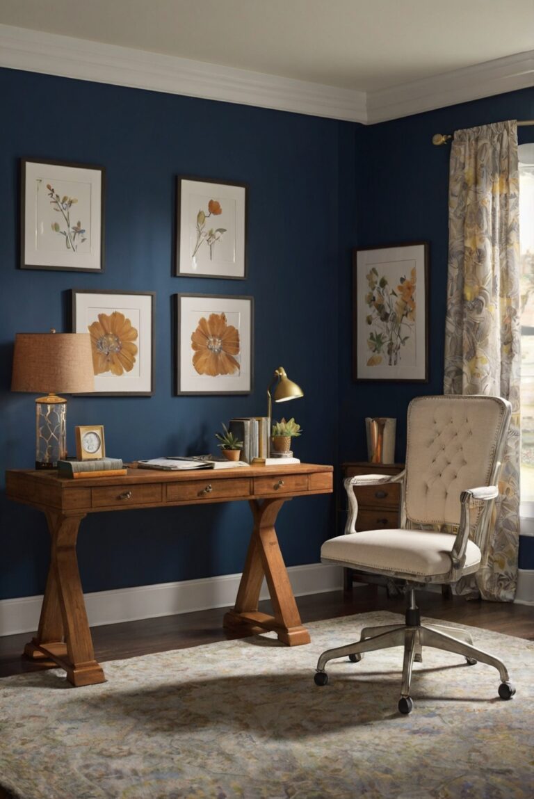 Picture of How do you use color to create a productive home office atmosphere ...