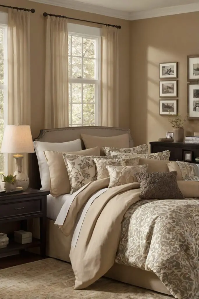 neutral bedroom color scheme, bold bedroom color scheme, bedroom color palette, bedroom color inspiration