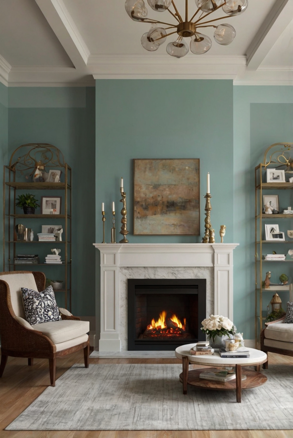What Are the Best Paint Colors for the Walls in a Living Room with a ...