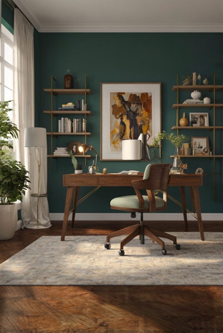 What’s your favorite color for a home office desk? - West Pear Interiors
