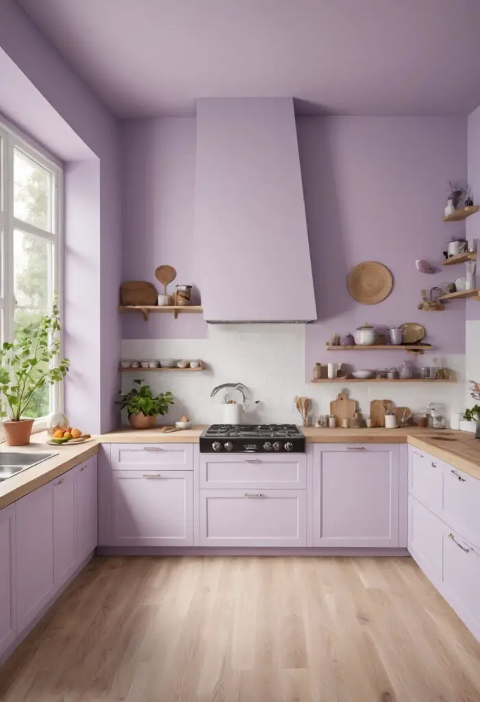 Revitalize Your Kitchen with 2024's Forever Lilac Paint