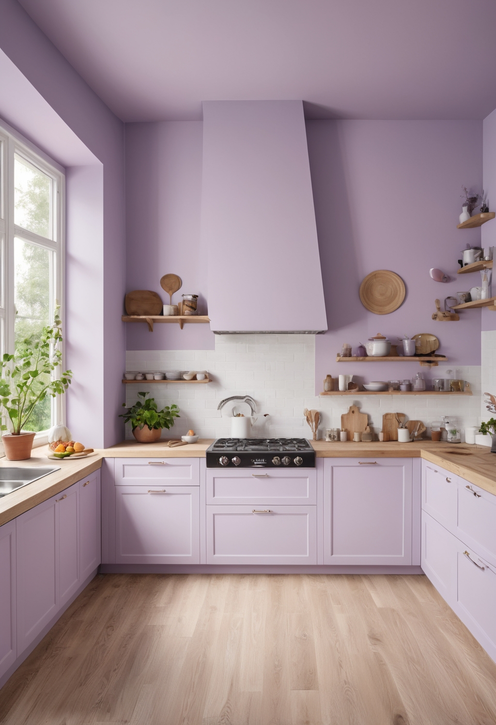 Revitalize Your Kitchen with 2024's Forever Lilac Paint
